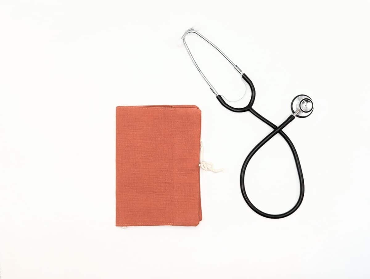 protège carnet de santé terracotta Léontine et Camomille